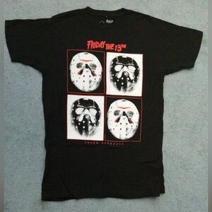 Friday the 13th Black Graphic Tee - Jason Voorhees